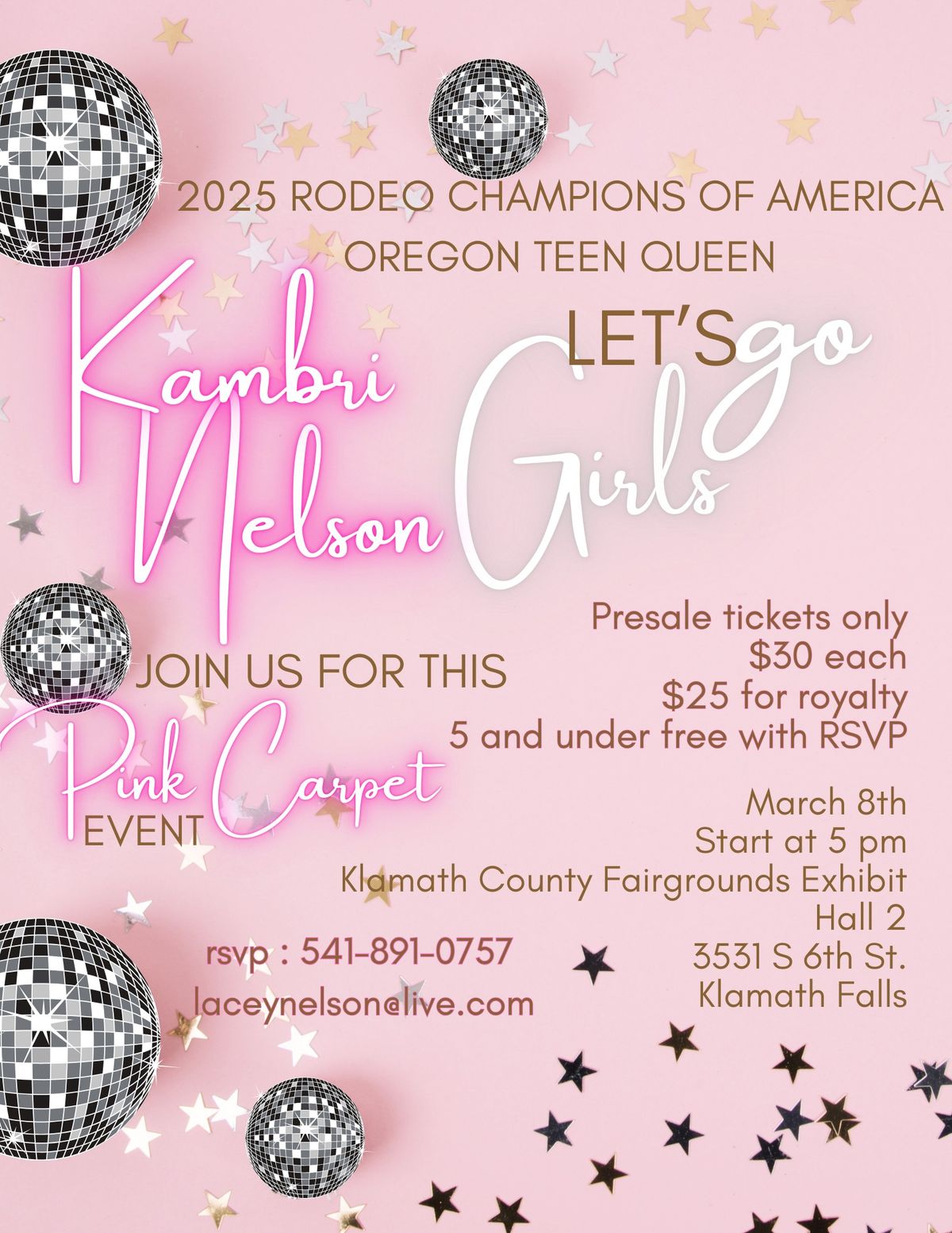 2025 Rodeo Champions of America Teen Queen Kambri Nelson Coronation