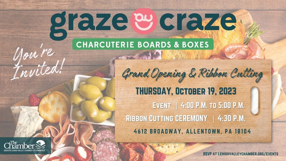 Graze Craze Grand Opening & Ribbon Cutting 