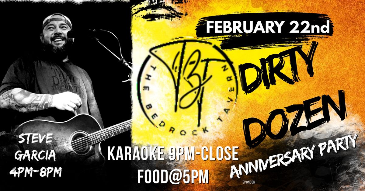 Dirty Dozen 12 Year Anniversary Party 