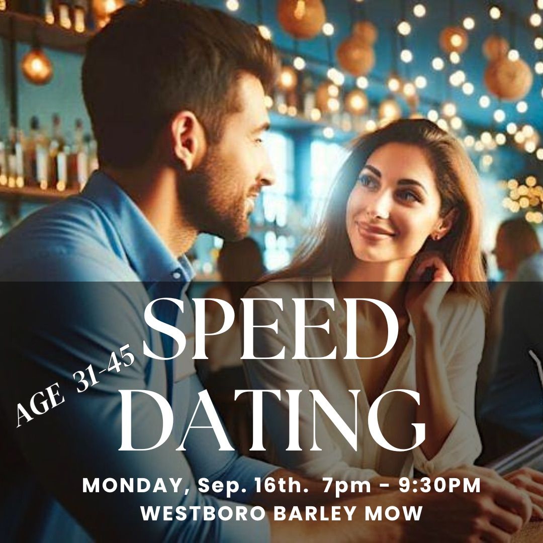 **SOLD OUT**Speed dating \ud83d\udc95OTTAWA WEST| \ud83d\udc69\u200d\u2764\ufe0f\u200d\ud83d\udc68Age 31-45