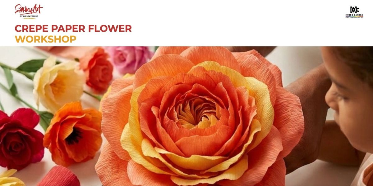 Crepe Paper Flower Making Workshop with Stuti