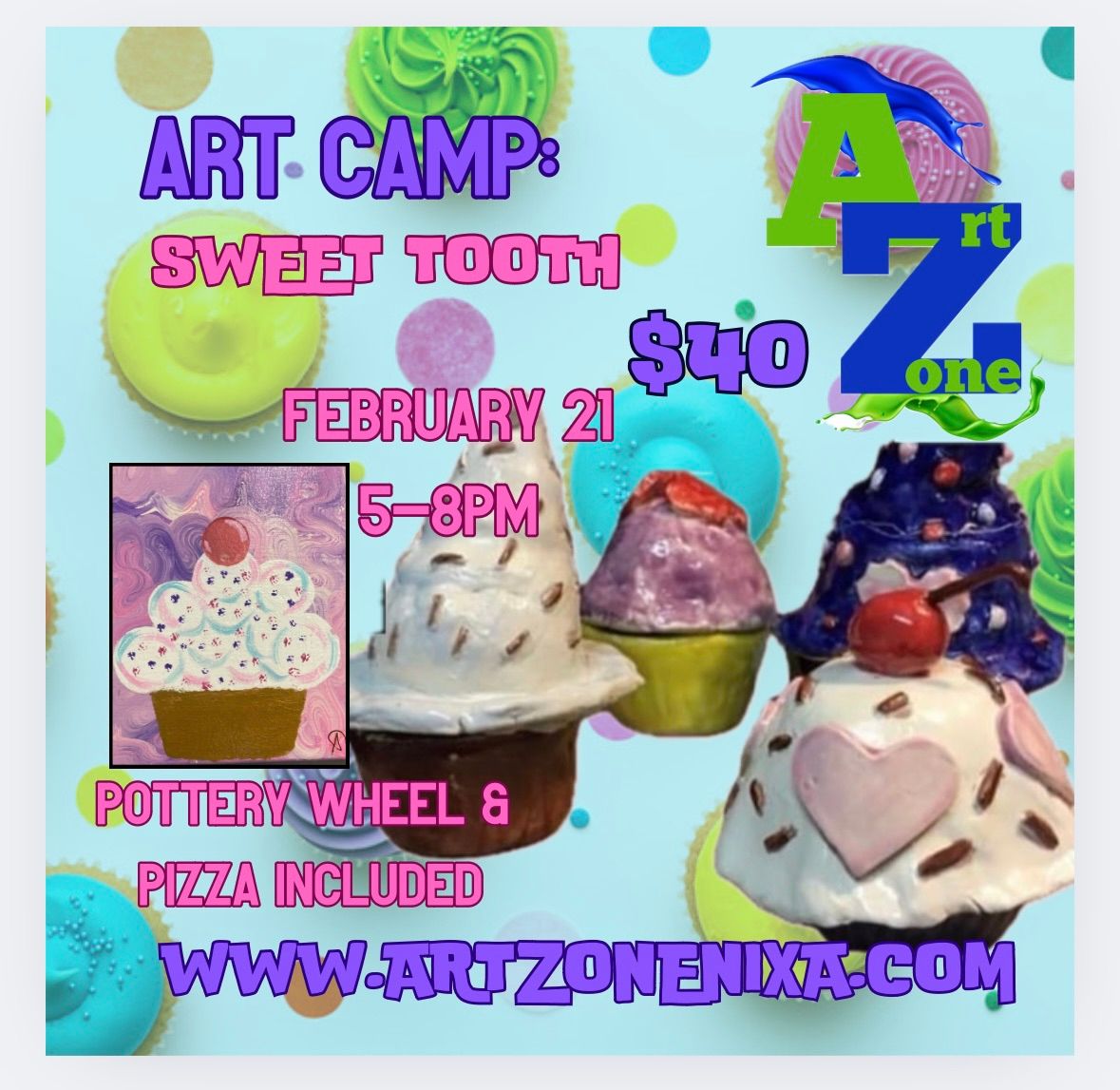 Night Art Camp: Sweet Treats