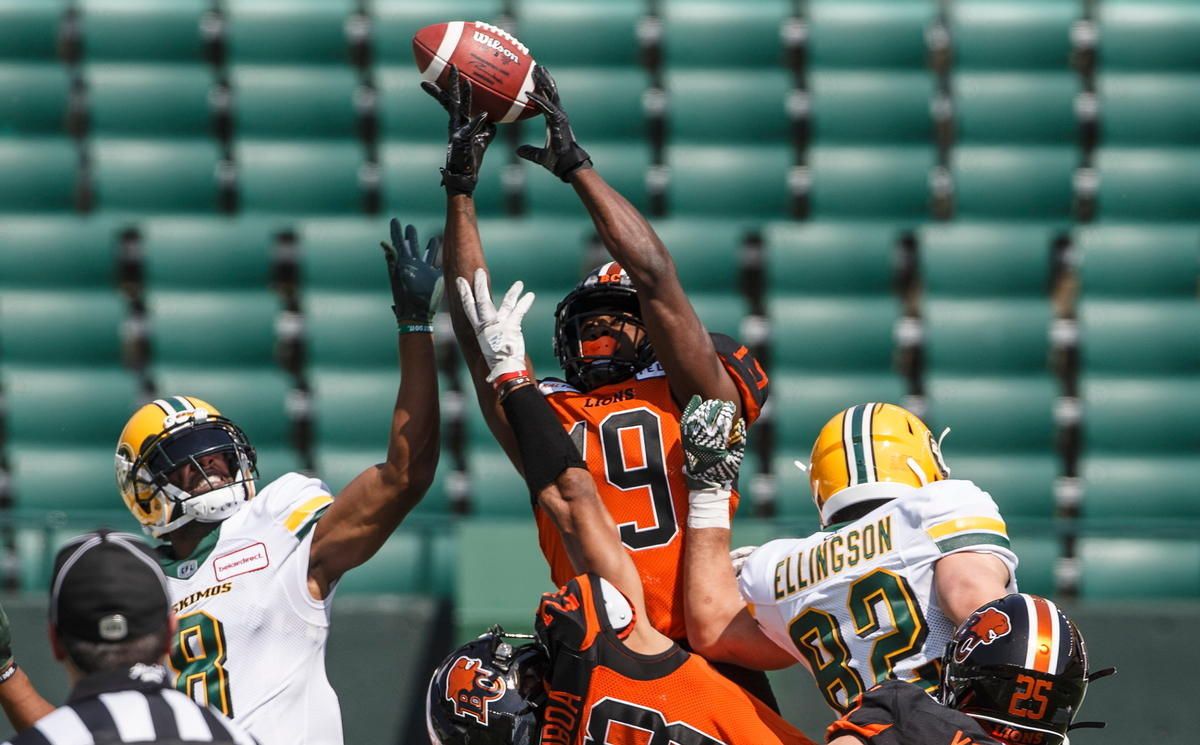 Edmonton Elks at BC Lions at BC Place Stadium
