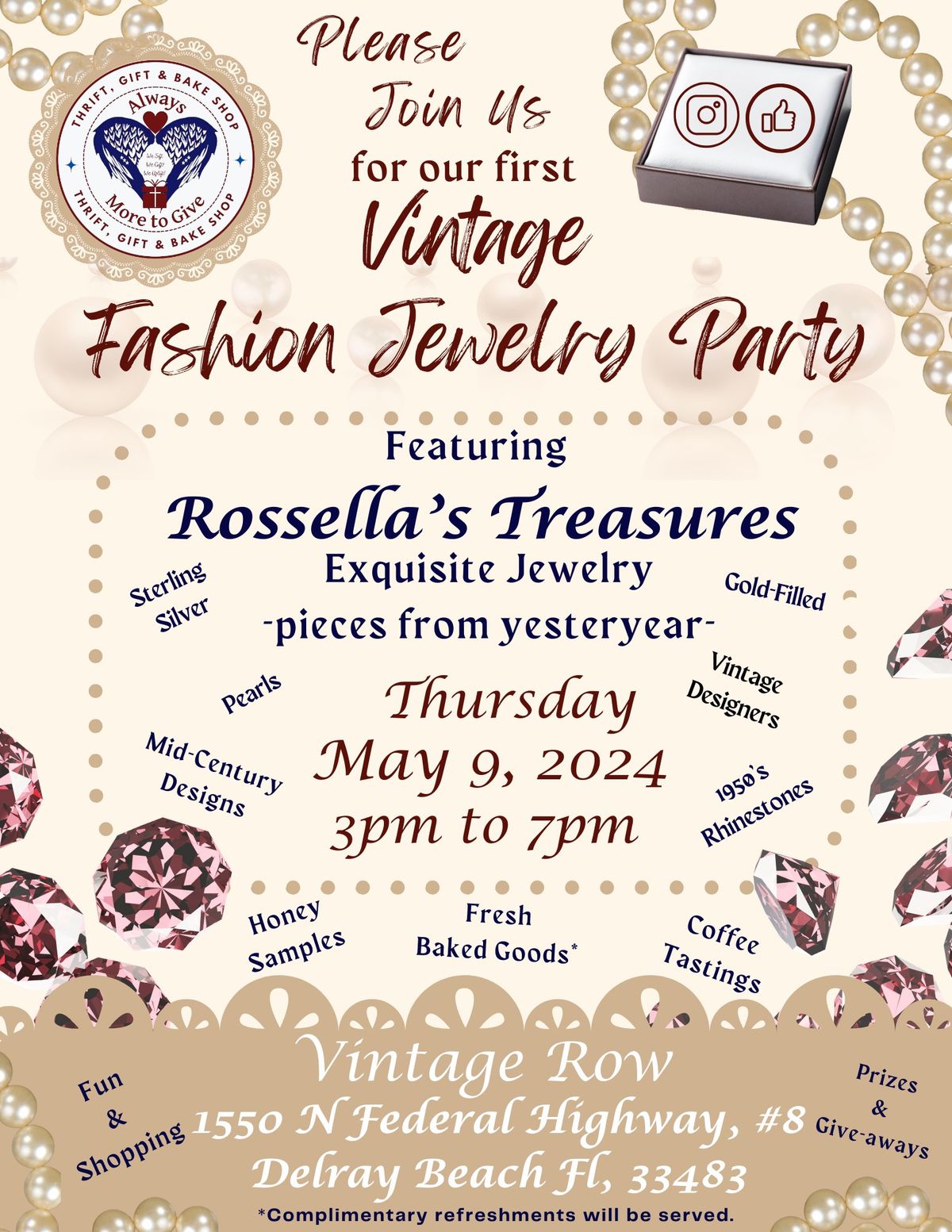 Vintage Fashion Jewelry Party