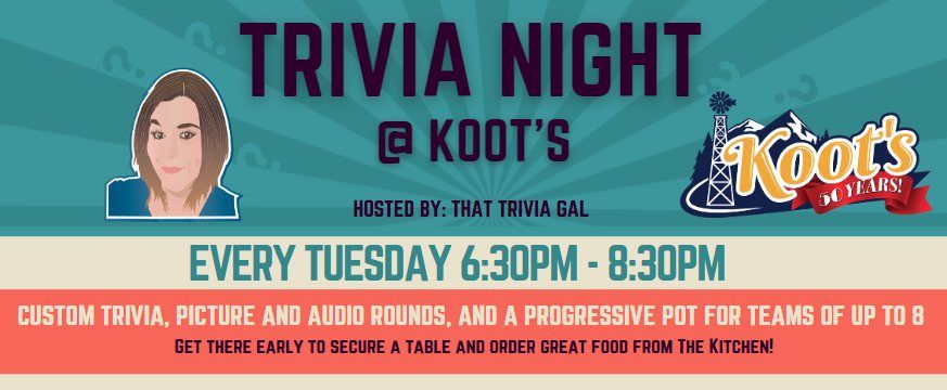 Trivia Night w\/ That Trivia Gal! 