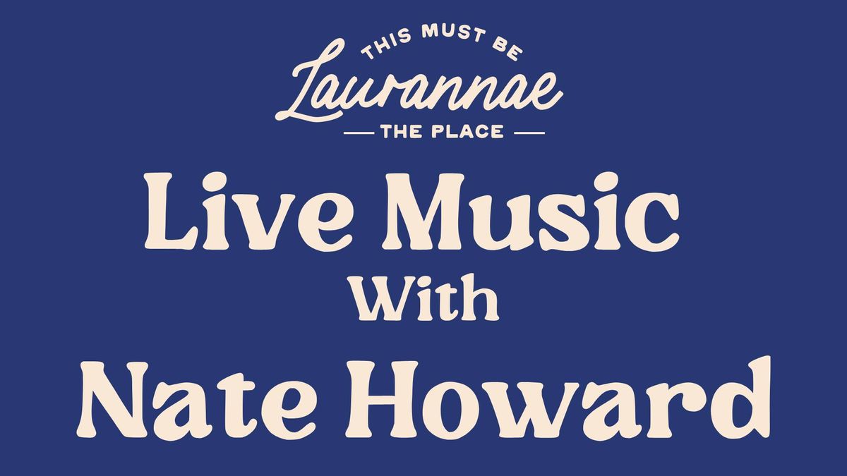 Live Music With Nate Howard