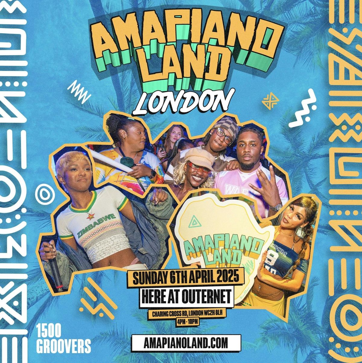 AMAPIANO LAND - London\u2019s Biggest Amapiano Day Party (2000+ Ravers)