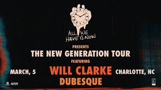 Will Clarke + Dubesque | March 5 | QC Social Lounge CLT