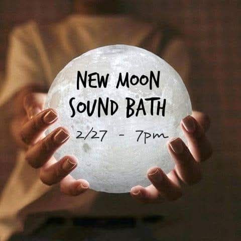 New Moon Sound Bath Experience