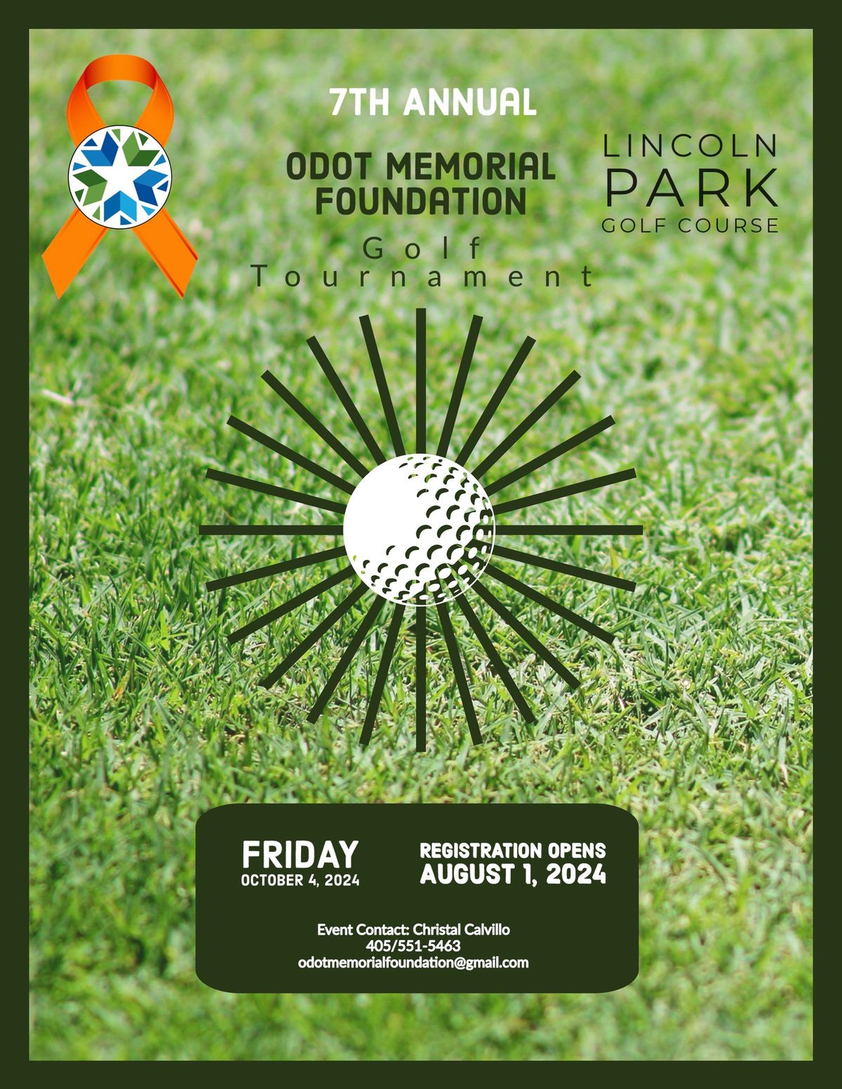 ODOT Memorial Foundation 7th Annual Golf Tournament