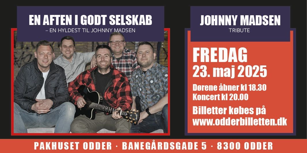 Koncert med Johnny Madsen Tribute