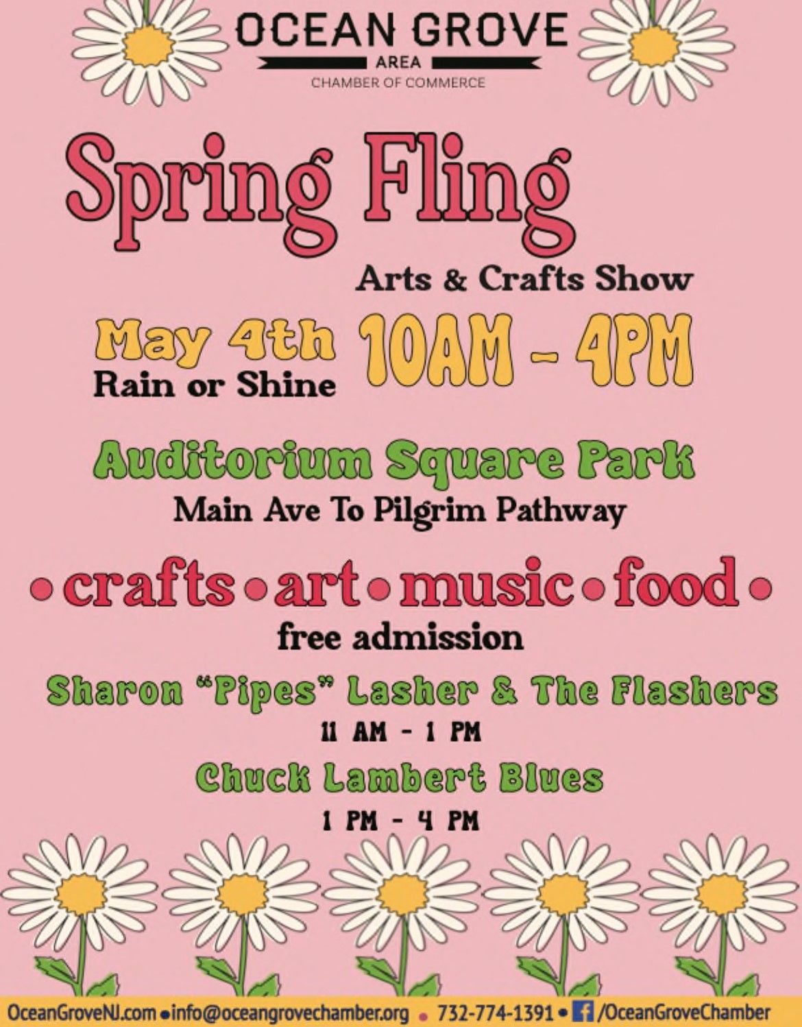 Ocean Grove's Spring Fling Arts & Crafts show