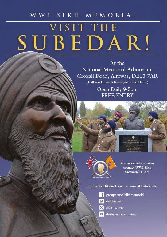 Remembrance 2024 at WW1 Sikh Memorial - 10th anniversary