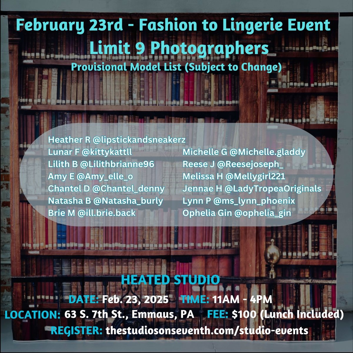 The February Fashion to Lingerie Event