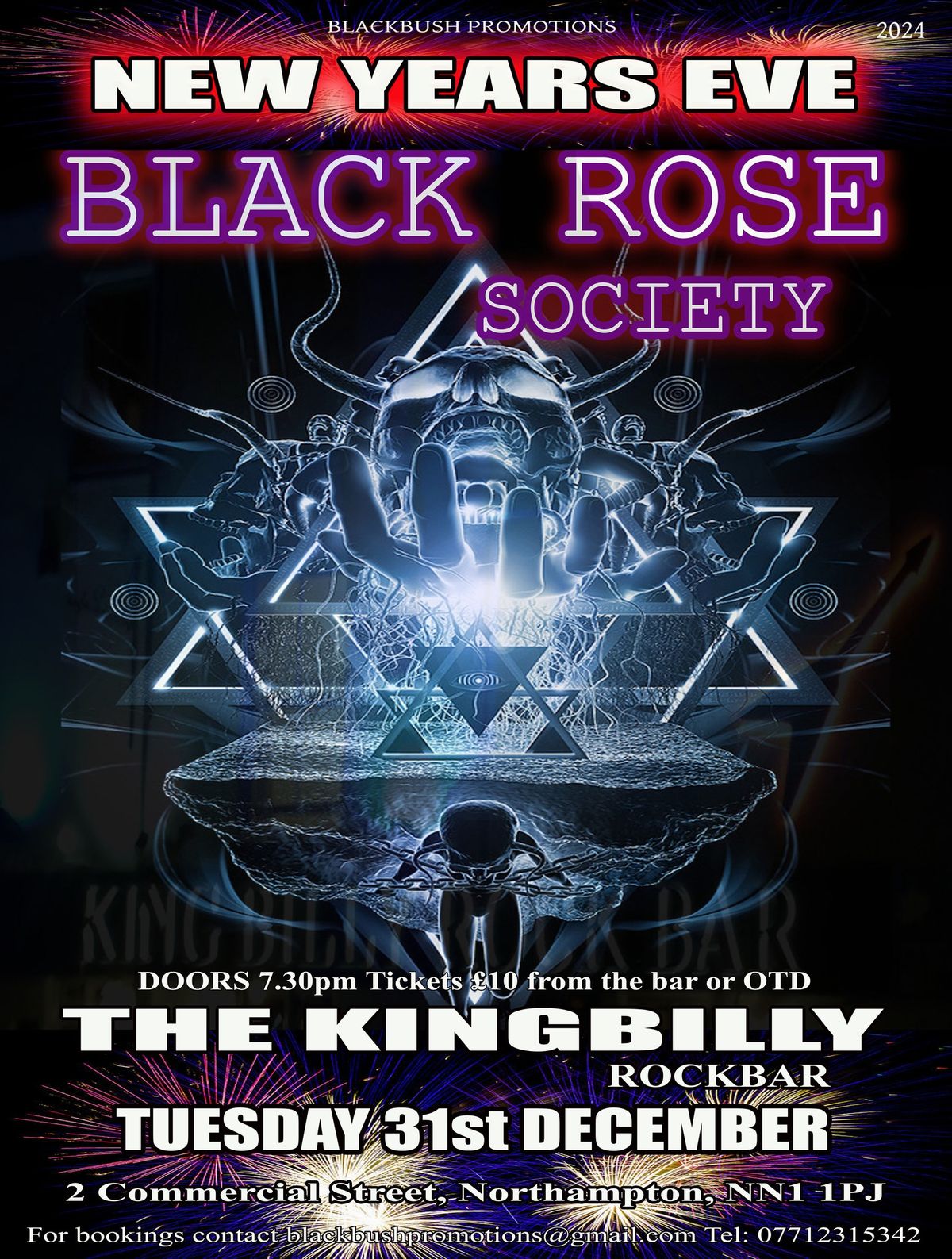 NYE BRS @ THE KINGBILLY ROCK BAR NORTHAMPTON