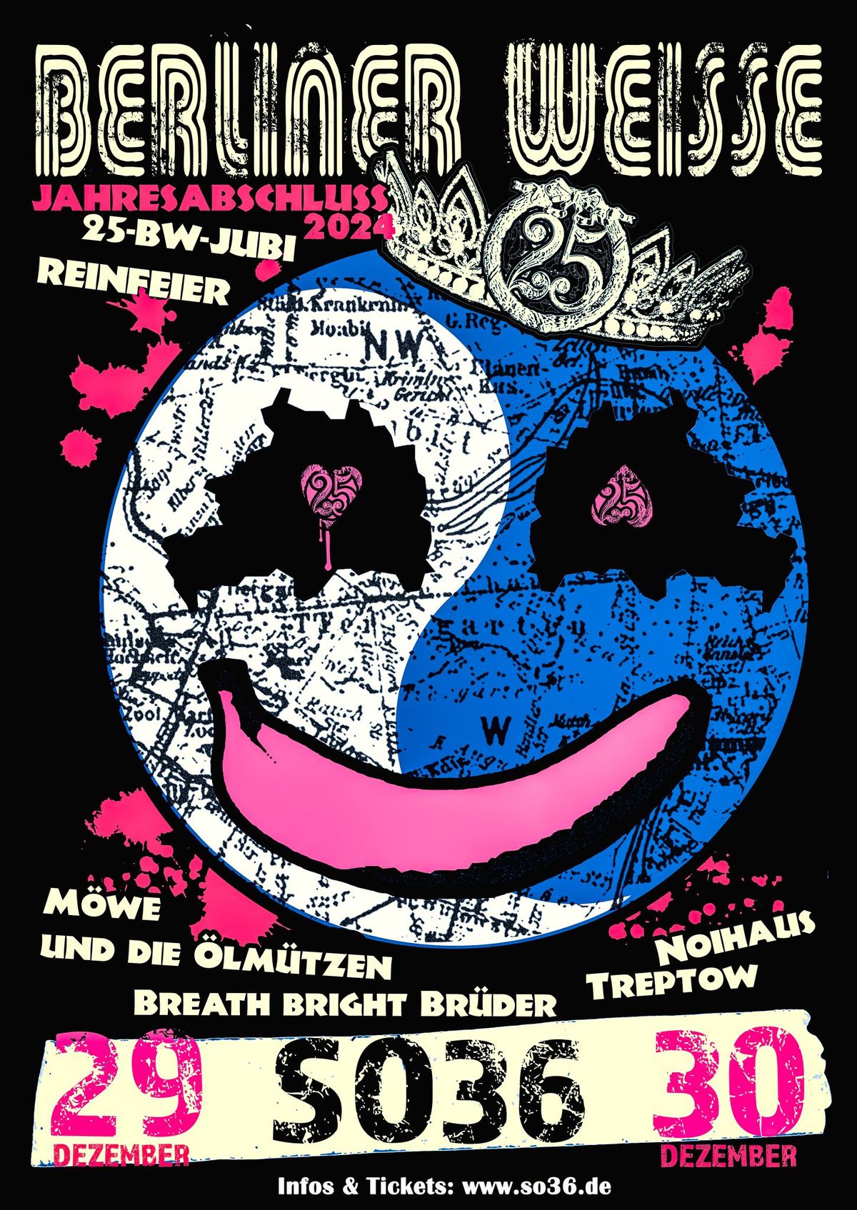 BERLINER WEISSE - Jahresabschluss, 25 Jahre Reinfeierei! \/\/ Berlin SO36