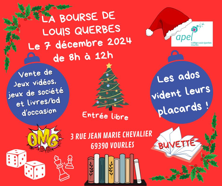 Bourse aux jouets et aux livres 