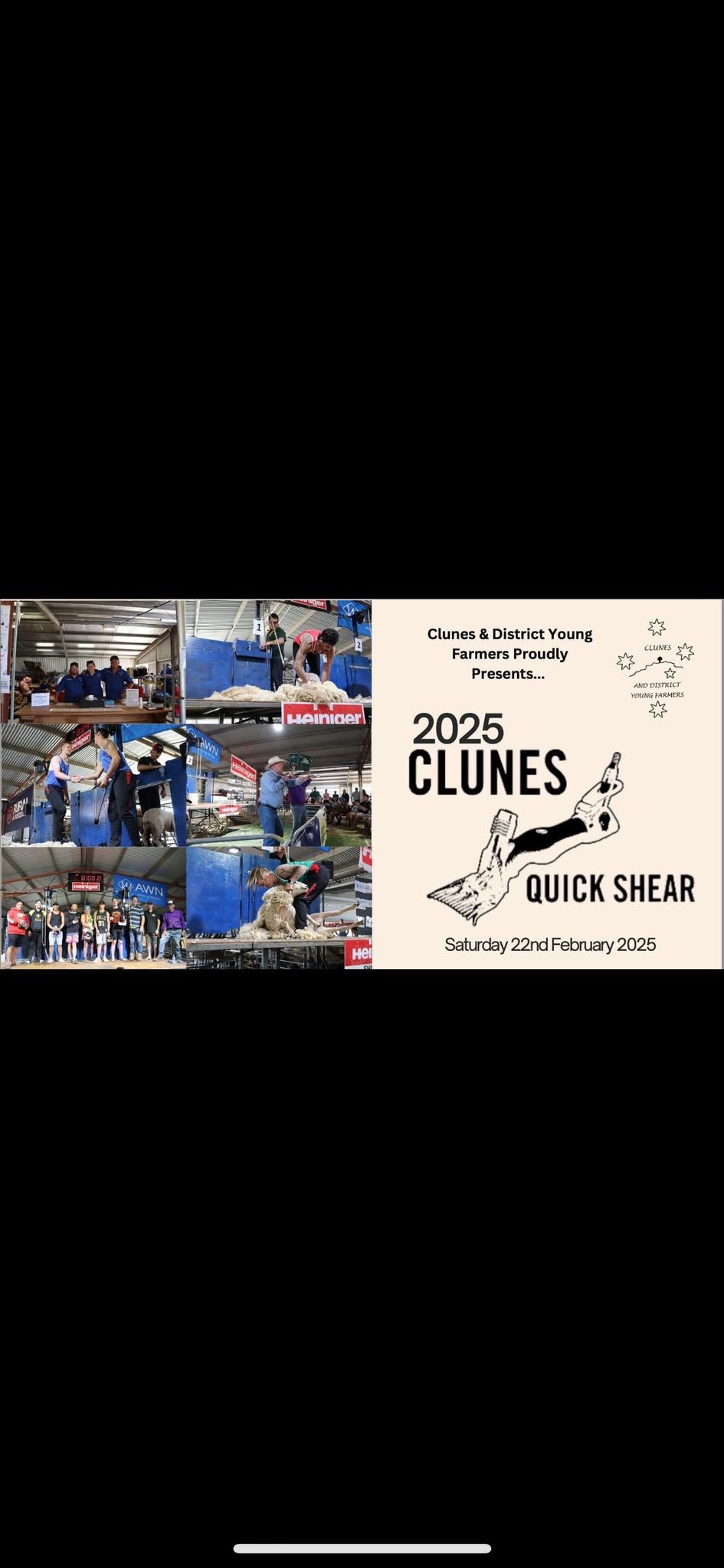 Clunes Quick Shear 2025