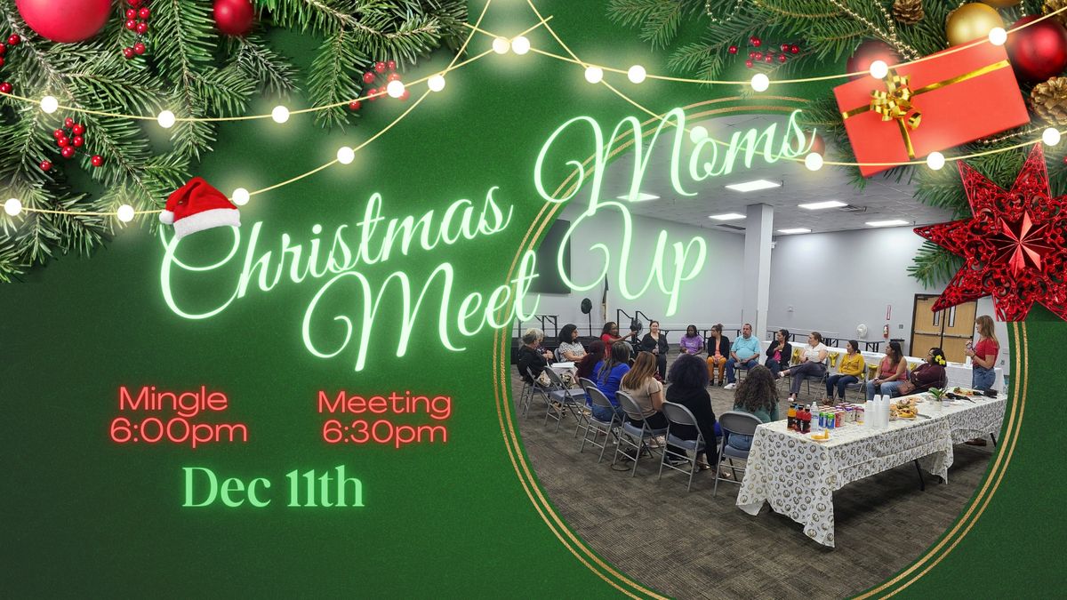 Christmas Edition\ud83c\udf85\ud83c\udf84: In-Person Autism Moms Meetup! Dec 11th