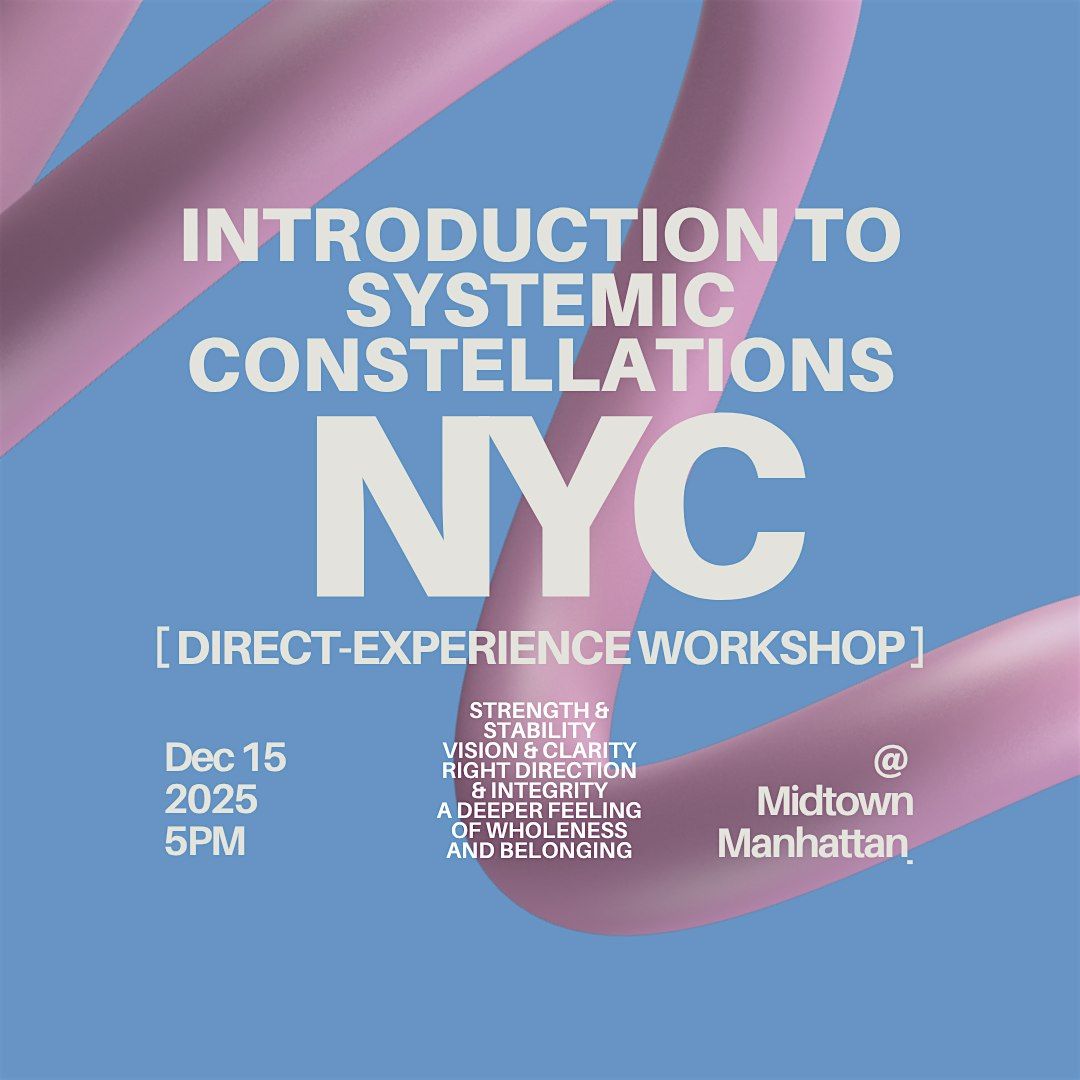 Introduction to Systemic Constellations @ Midtown Manhattan