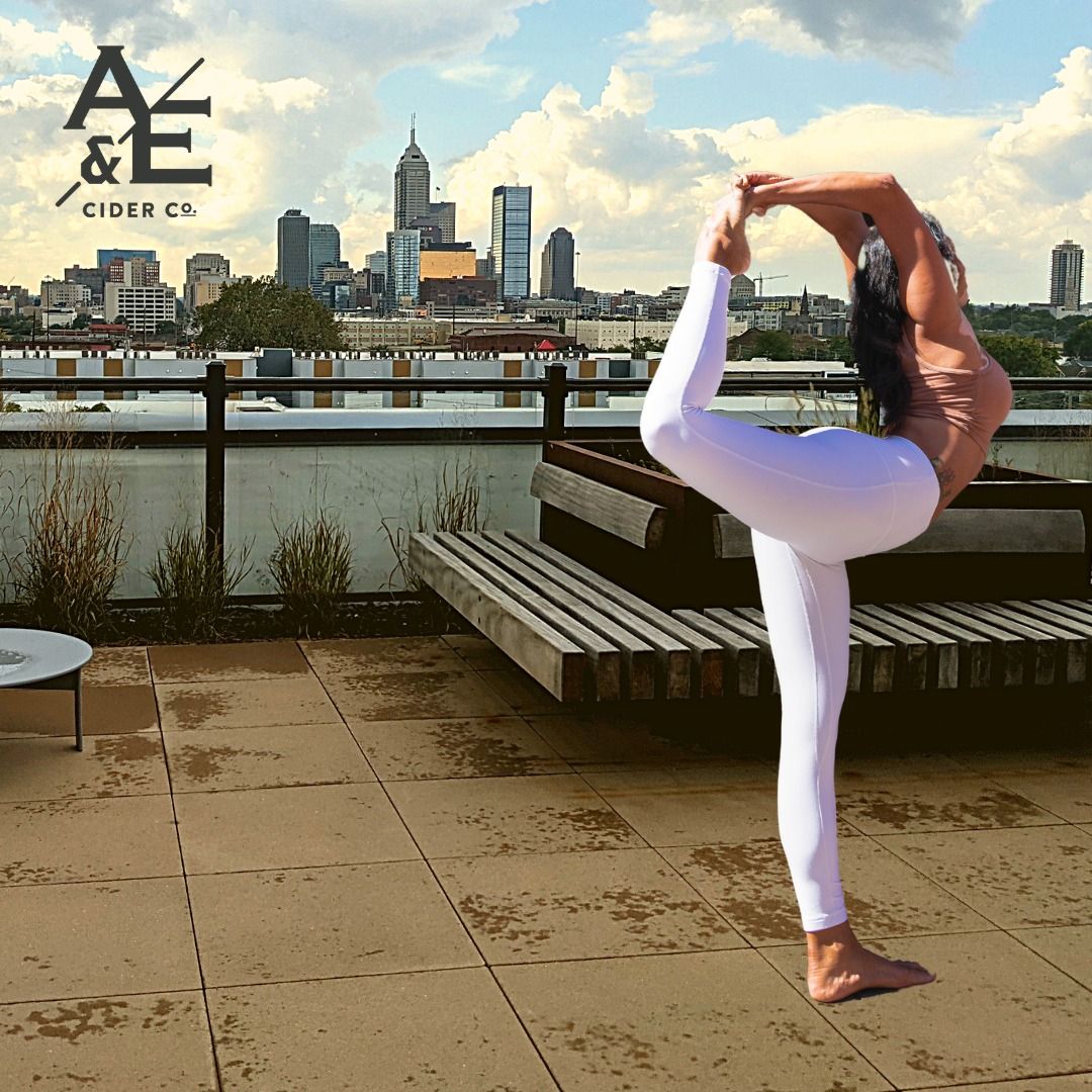 Rooftop Yoga + Cidermosas!