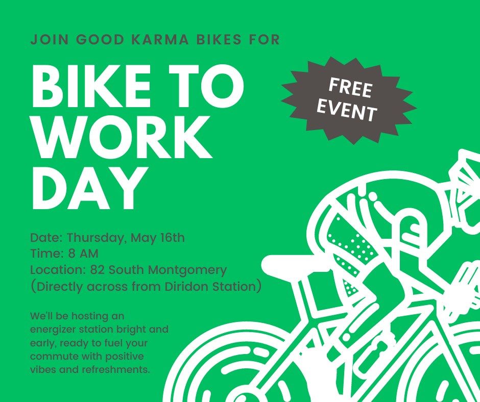 Bike to Work Day at Good Karma Bike