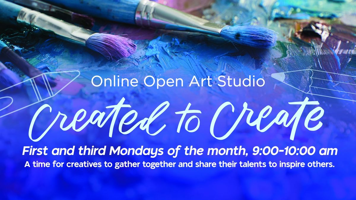 Online Open Art Studio: Created to Create