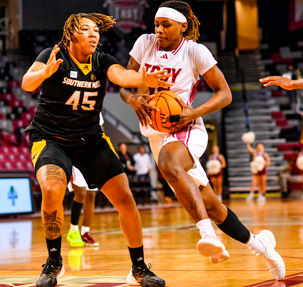 Troy Trojans at Southern Miss Lady Golden Eagles Womens Basketball