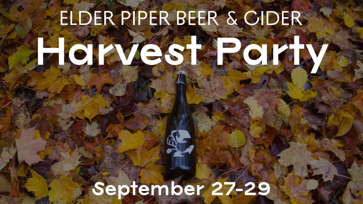 Harvest Party Weekend