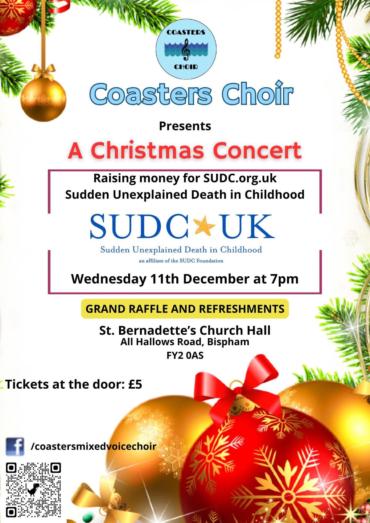 SUDC fund raising Christmas Concert