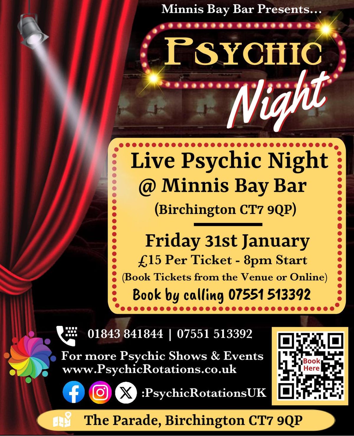 The Minnis Bay (Birchington) Live Psychic Night