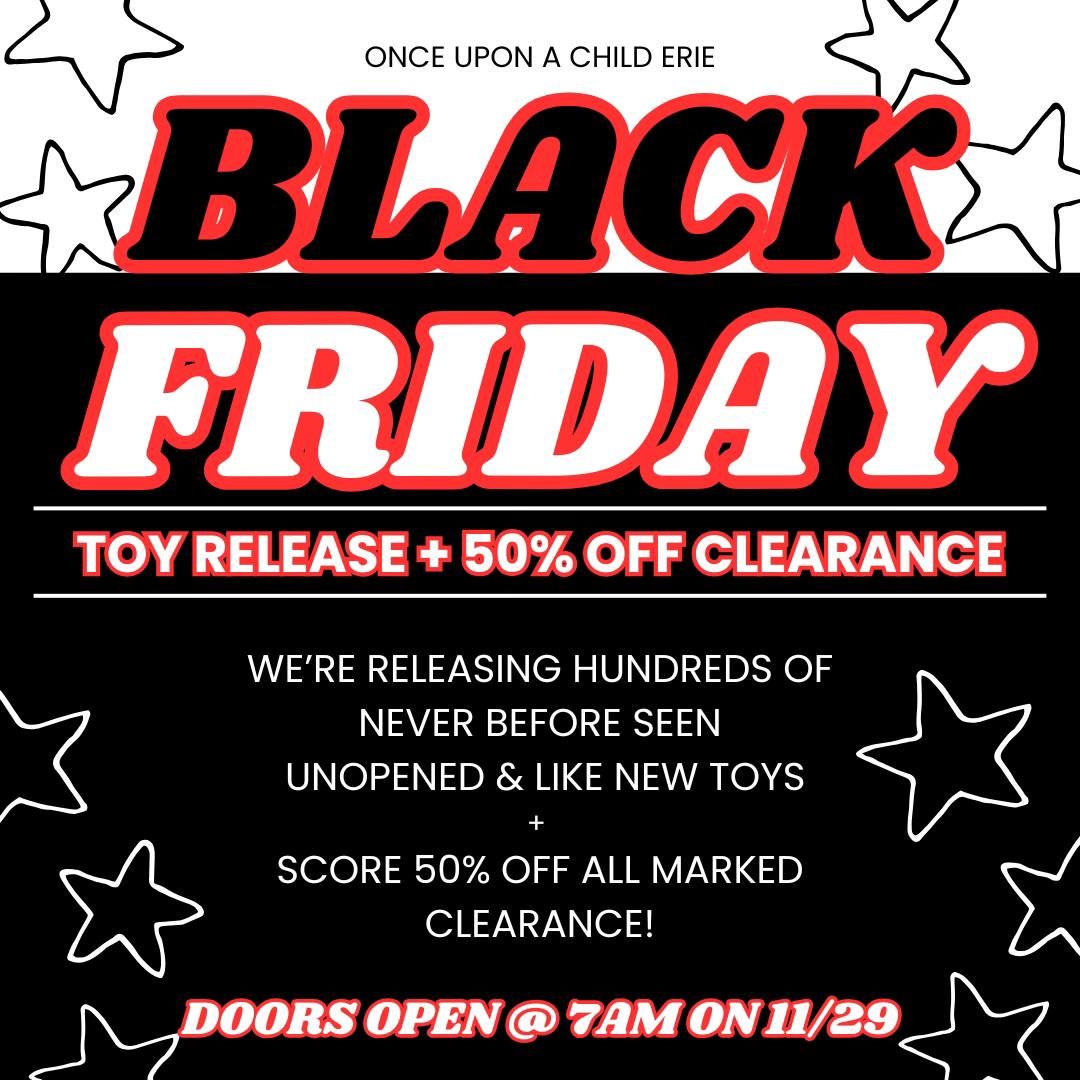 Black Friday Toy Release & 50% OFF Clearance Sale! 