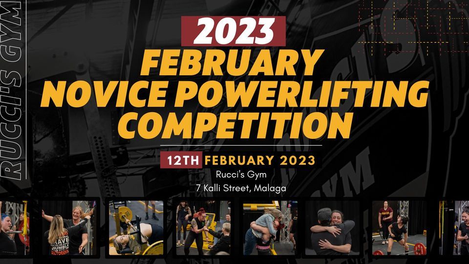 2023 February Novice Powerlifting Competition