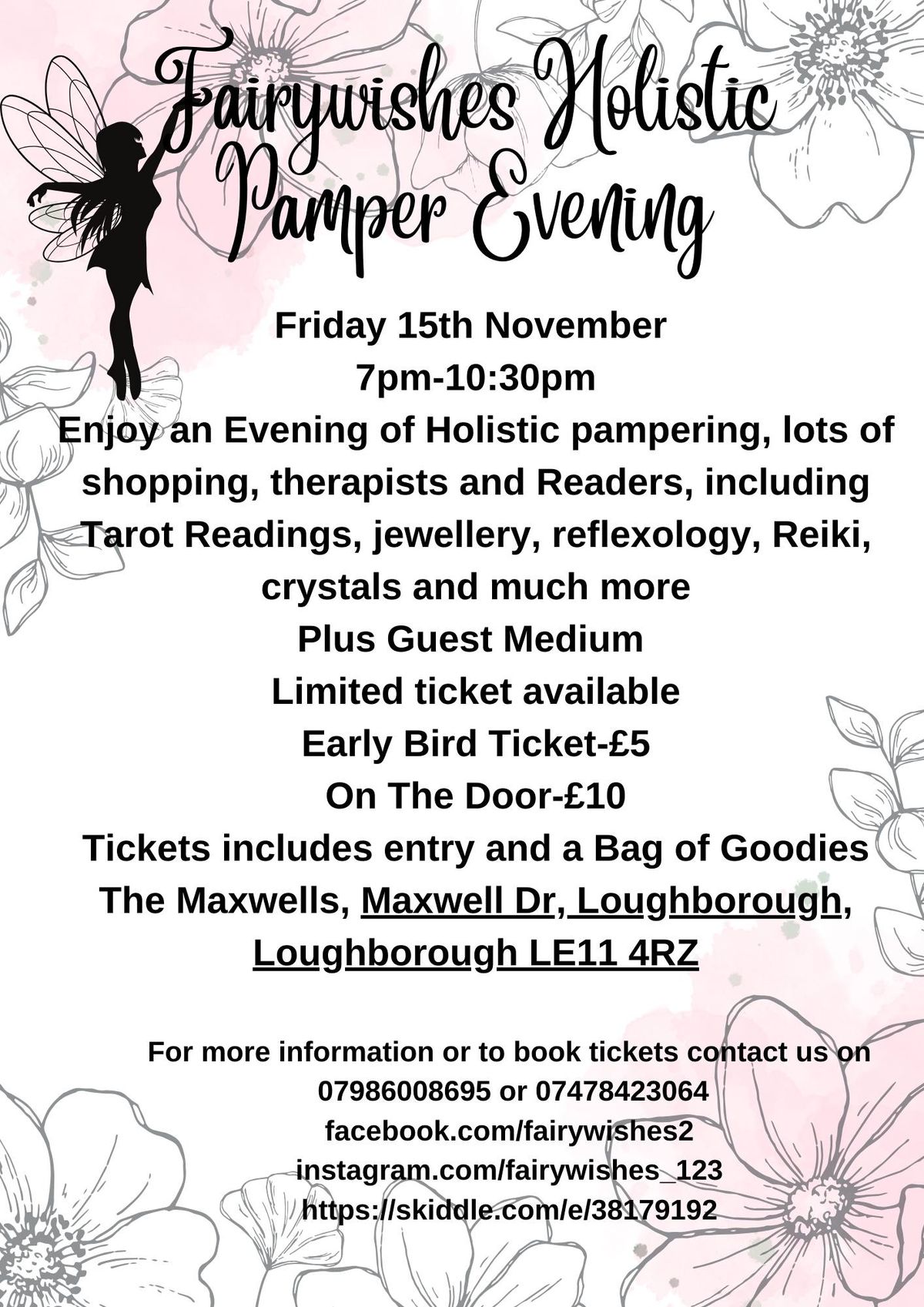 Fairywishes Holistic Pamper Evening