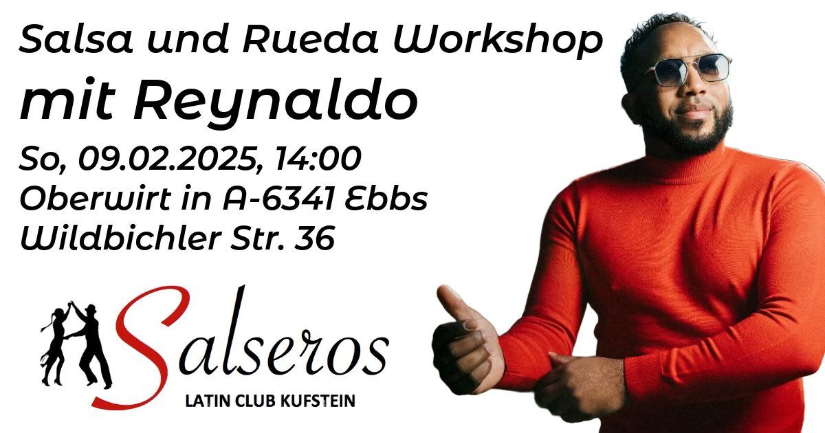 Salsa und Rueda-Workshop mit Reynaldo