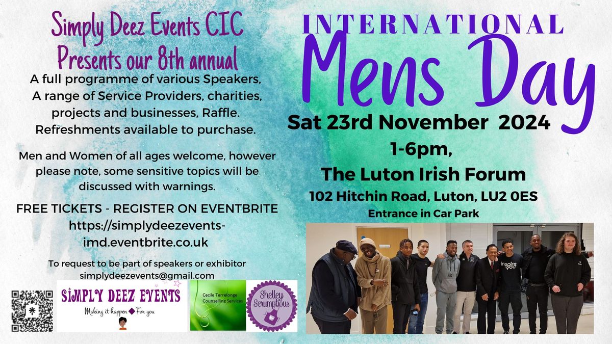 Simply Deez Events International Mens Day 2024