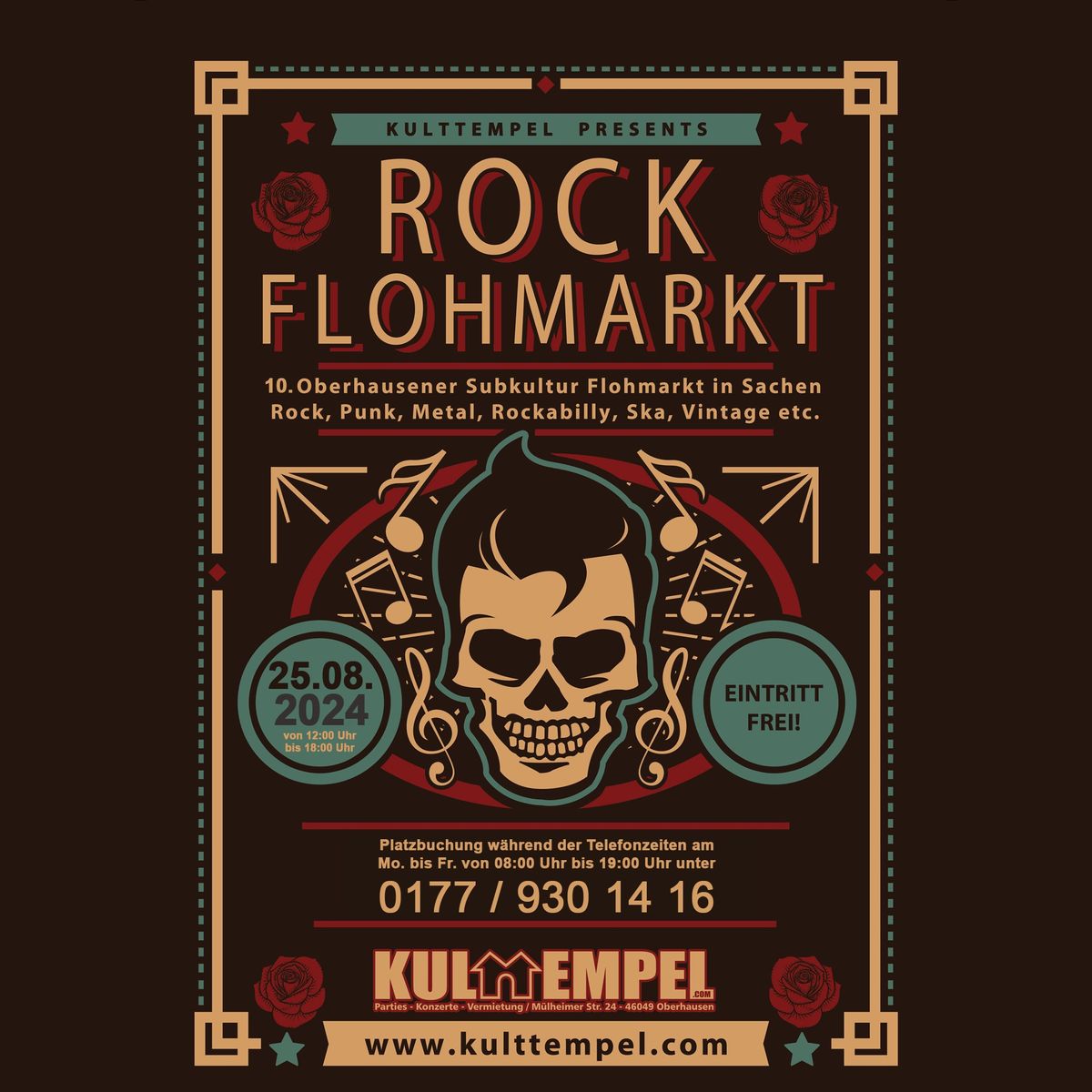 ROCK FLOHMARKT - 10. Oberhausener Subkultur Flohmarkt