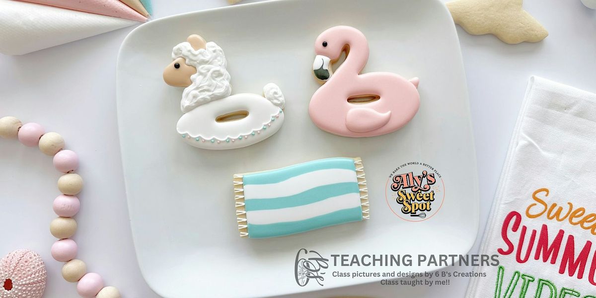 Poolside Cookie Decorating Class - Beginner Friendly