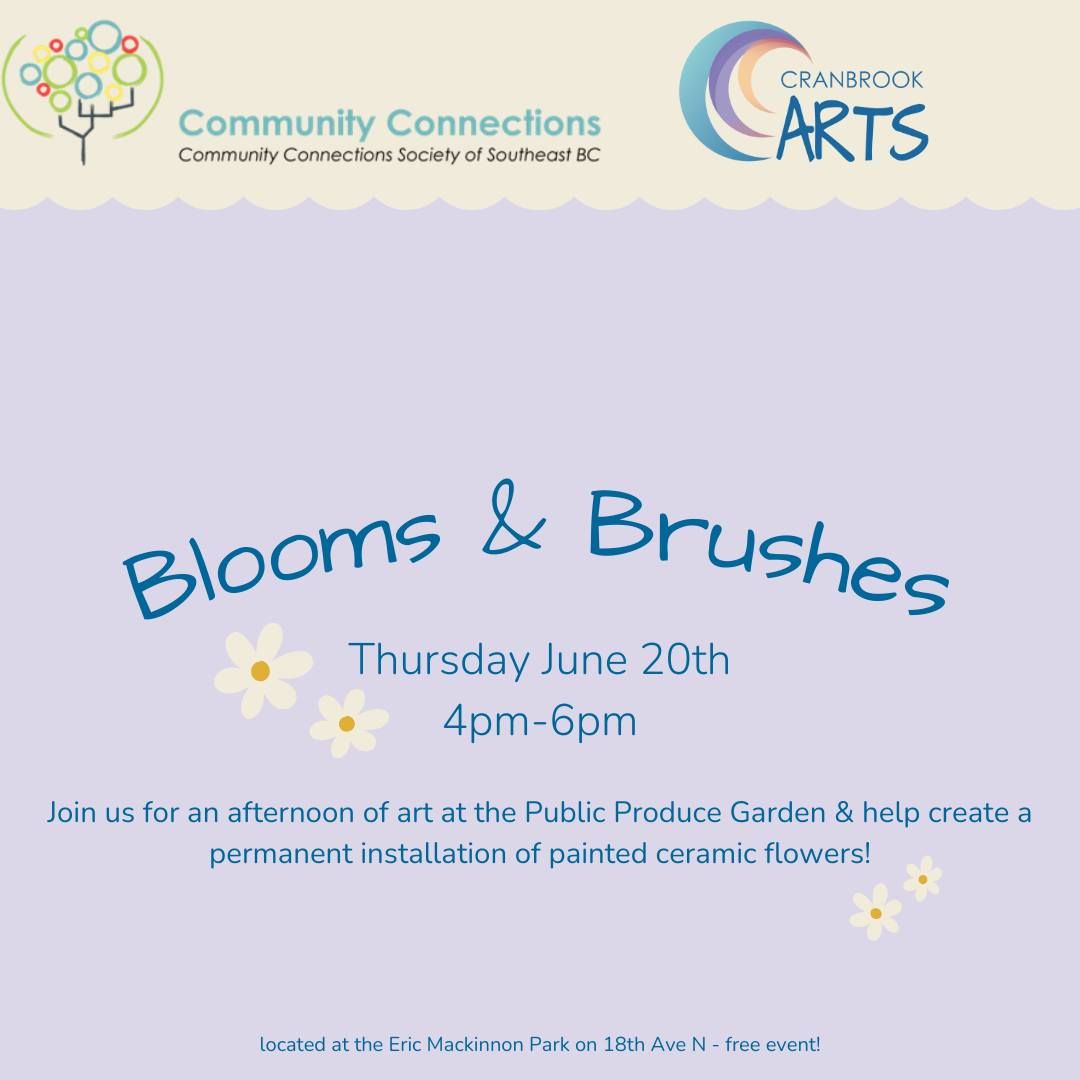 Blooms & Brushes: an Afternoon of Art in the Garden