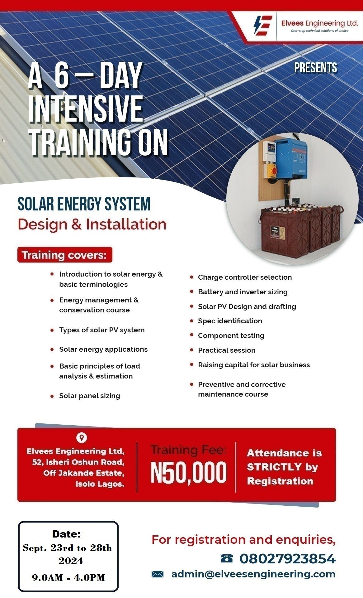 Solar Energy Training