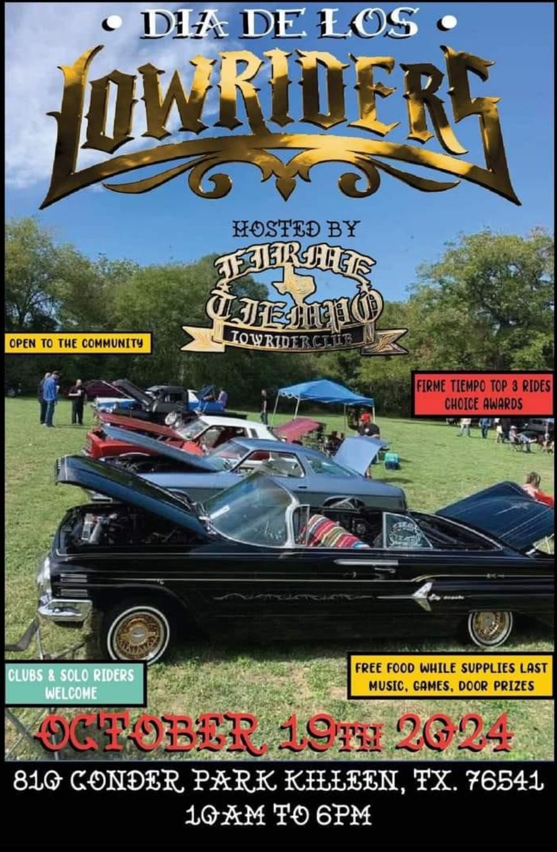 Firme Tiempo D\u00eda De Los Lowriders 29th Anniversary