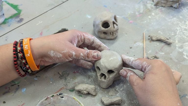 Skull Candle Holder Workshop