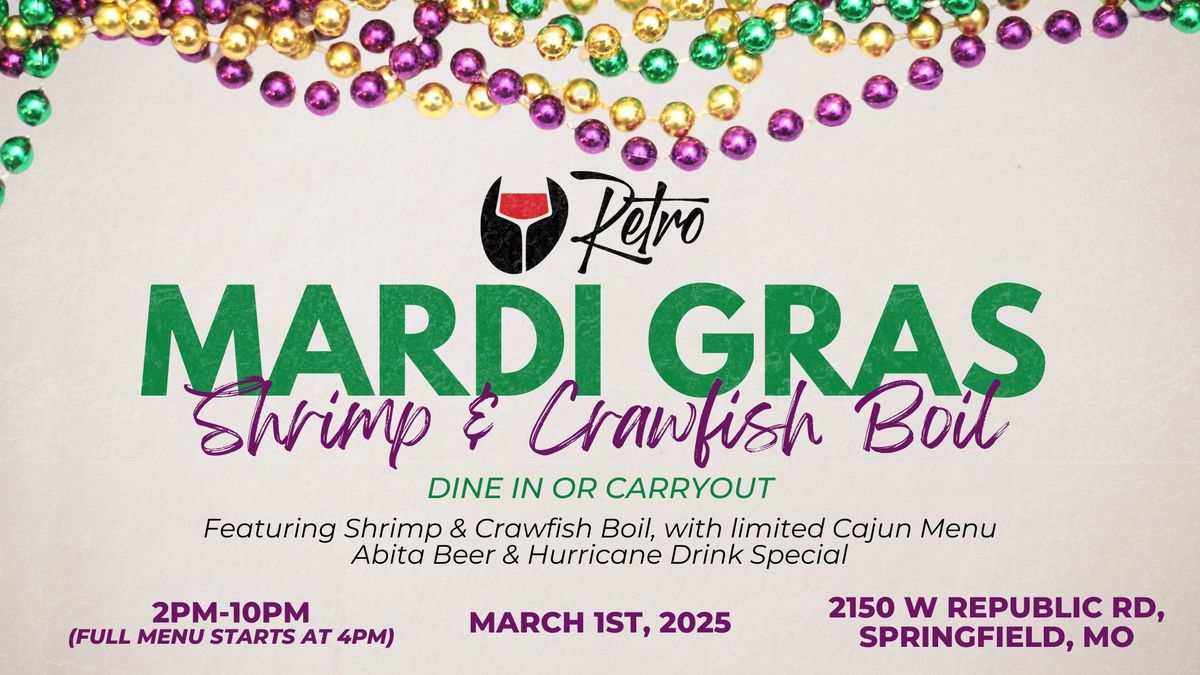 Mardi Gras Shrimp & Crawfish Boil