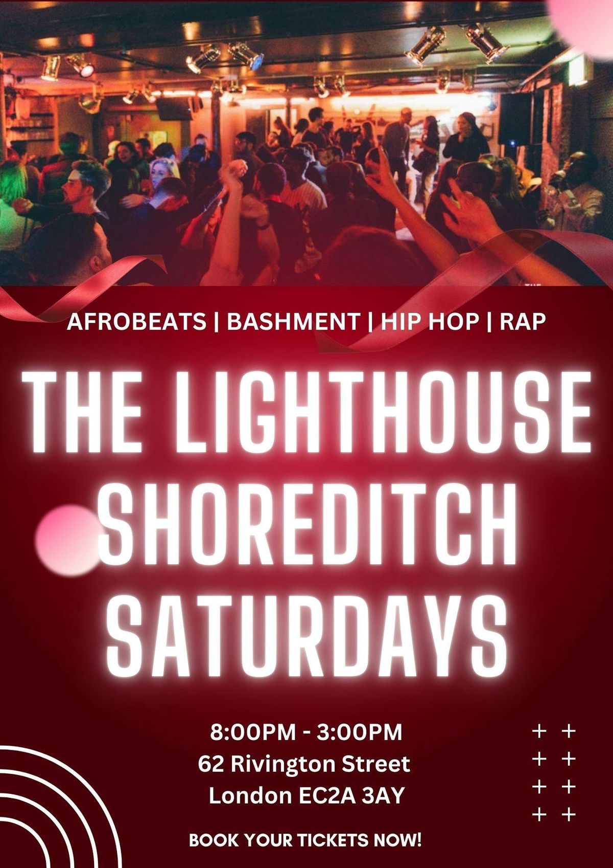 Freshers Week Party @ THE LIGHTHOUSE \/\/ The Lighthouse Shoreditch \/\/ Hip Hop, Bashment, Afrobeats