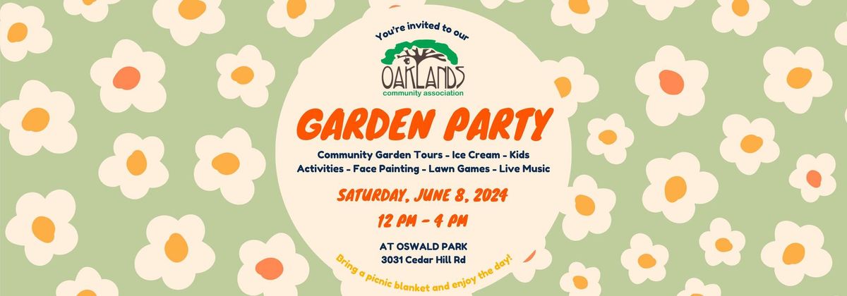Garden Party at Oswald Park