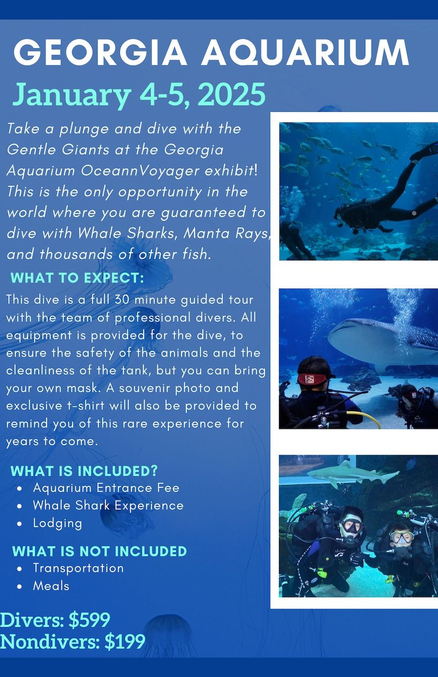 Georgia Aquarium Diving!