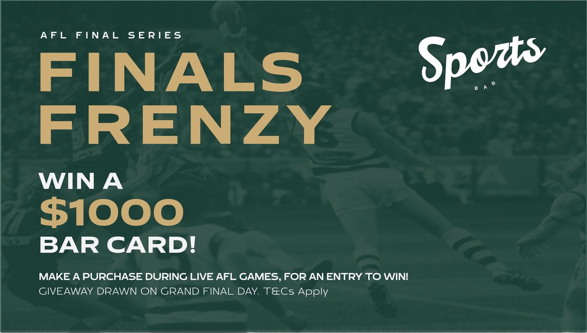 AFL Finals Frenzy | WestWaters Sports Bar