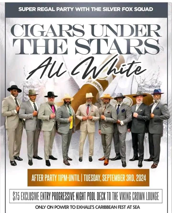 Cigars under the Stars All White After Party