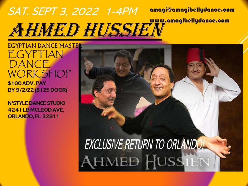 Ahmed Hussien Egyptian Dance Orlando