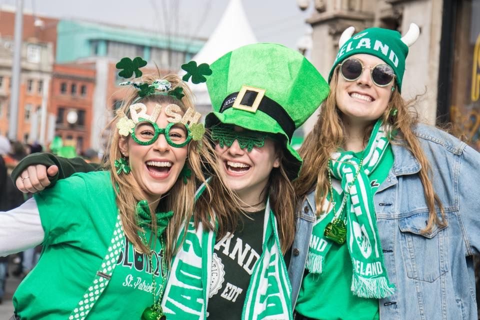 St. Patrick\u2019s Street Party at The Banks with Red Leprechaun